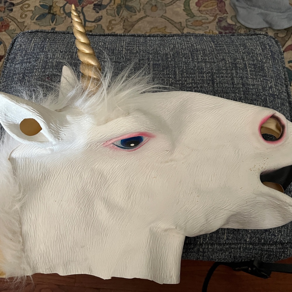 New Adult Unicorn Mask Perfect for Halloween/Plays/Theater